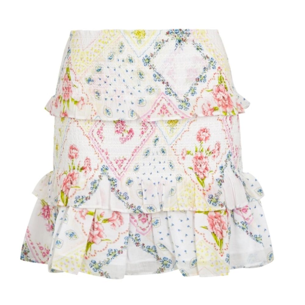 LoveShackFancy sicily skirt
